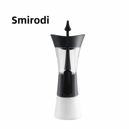 Smirodi Electric ear wash, large capacity water tank design, multiple adjustable water pressures, powerful cleaning, matching replacement soft earplugs, long-lasting battery life (black and white)