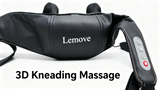 Lemove Cervical Neck & Shoulder Acupressure Massager — Wearable Trigger-Point Massage Wrap with Adjustable Strap for Neck, Shoulders & Upper Back Relief
