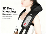 Lemove Cervical Neck & Shoulder Acupressure Massager — Wearable Trigger-Point Massage Wrap with Adjustable Strap for Neck, Shoulders & Upper Back Relief