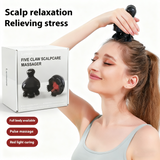 Lemove Five Claw Scalp Massager - Portable Head Scratcher for Stress & Fatigue Relief