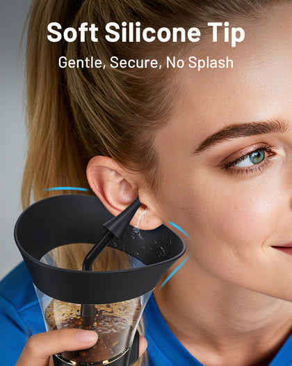 Yumika Ear Wax Removal Kit – Manual Ear Cleaner with Powerful Water Flow for Deep Clean & Soft Silicone Tip