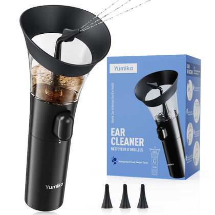 Yumika Ear Wax Removal Kit – Manual Ear Cleaner with Powerful Water Flow for Deep Clean & Soft Silicone Tip