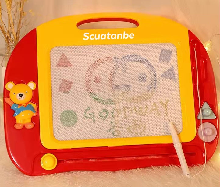 Scuatanbe LCD Writing Tablet 10.6 Inch Toddler Doodle Board
