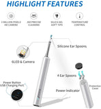 BEBIRD C3 PRO - Otoscope Ear Wax Removal - highlight features