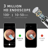 bebird r3 ear wax removal cleaner - 3million HD endoscope
